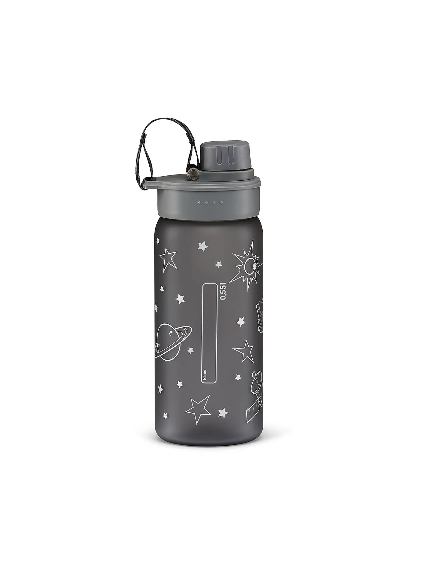 ERGOBAG | Trinkflasche 0,5L Dino | grau